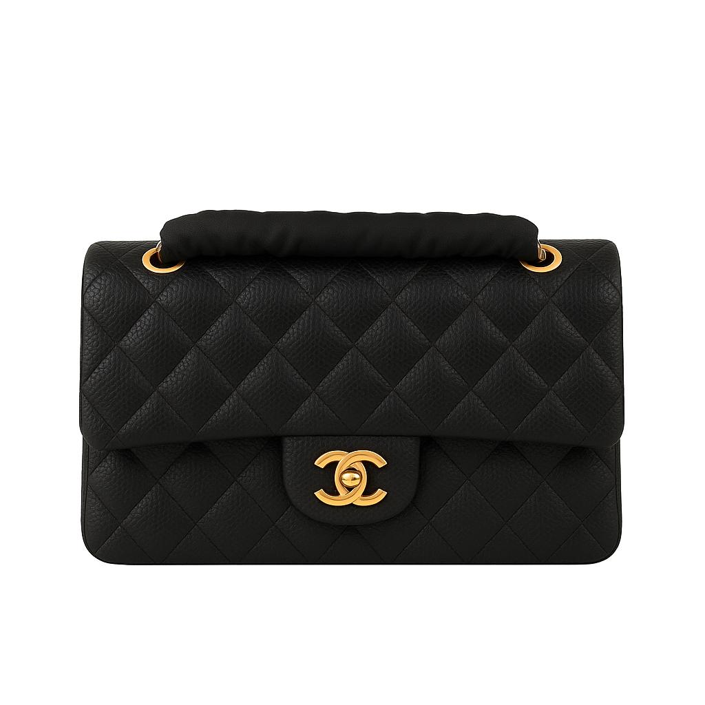 Before & After: Chain Wrap Demo for Chanel Classic Flap