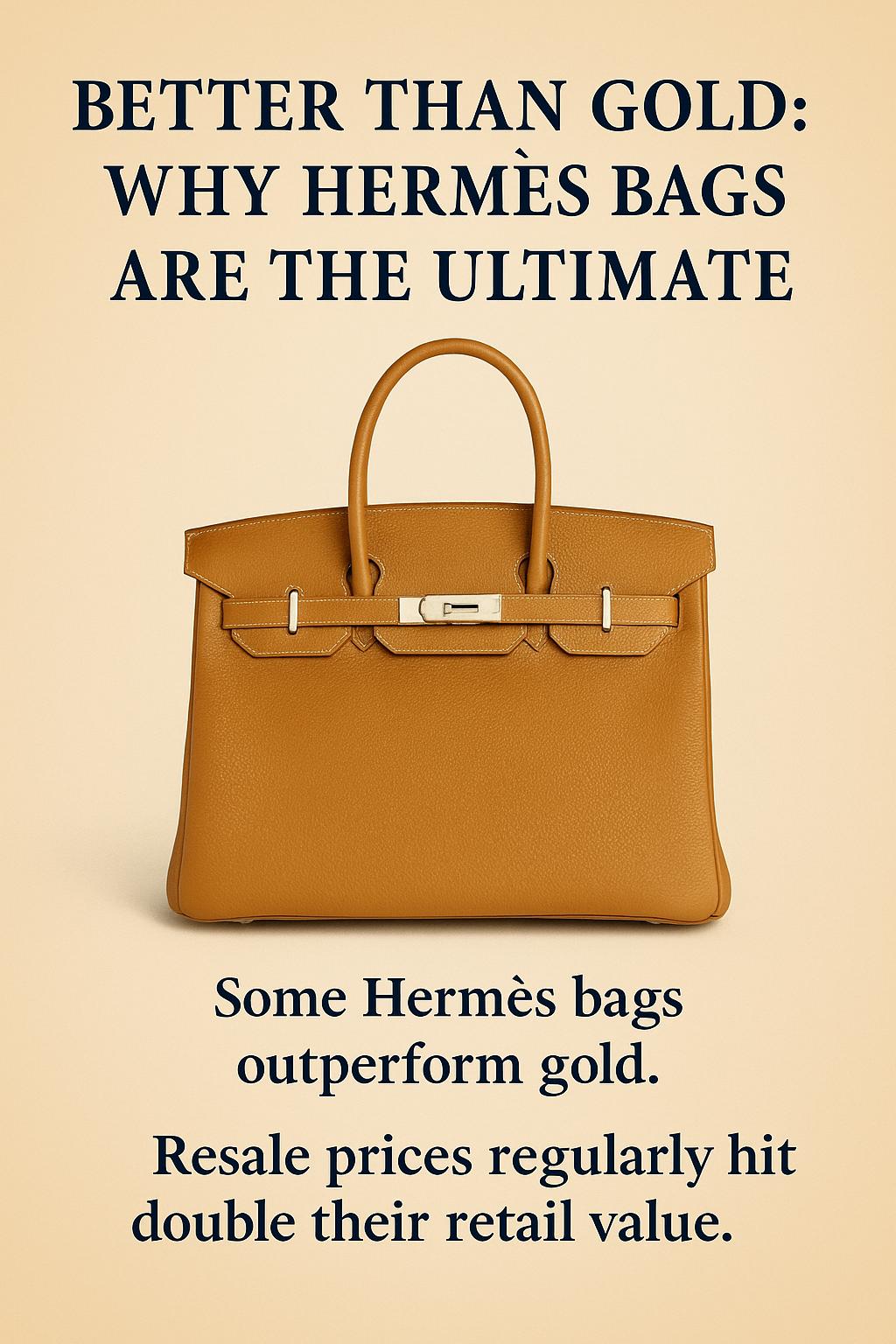 Better Than Gold: Why Hermès Bags Are the Ultimate Investment