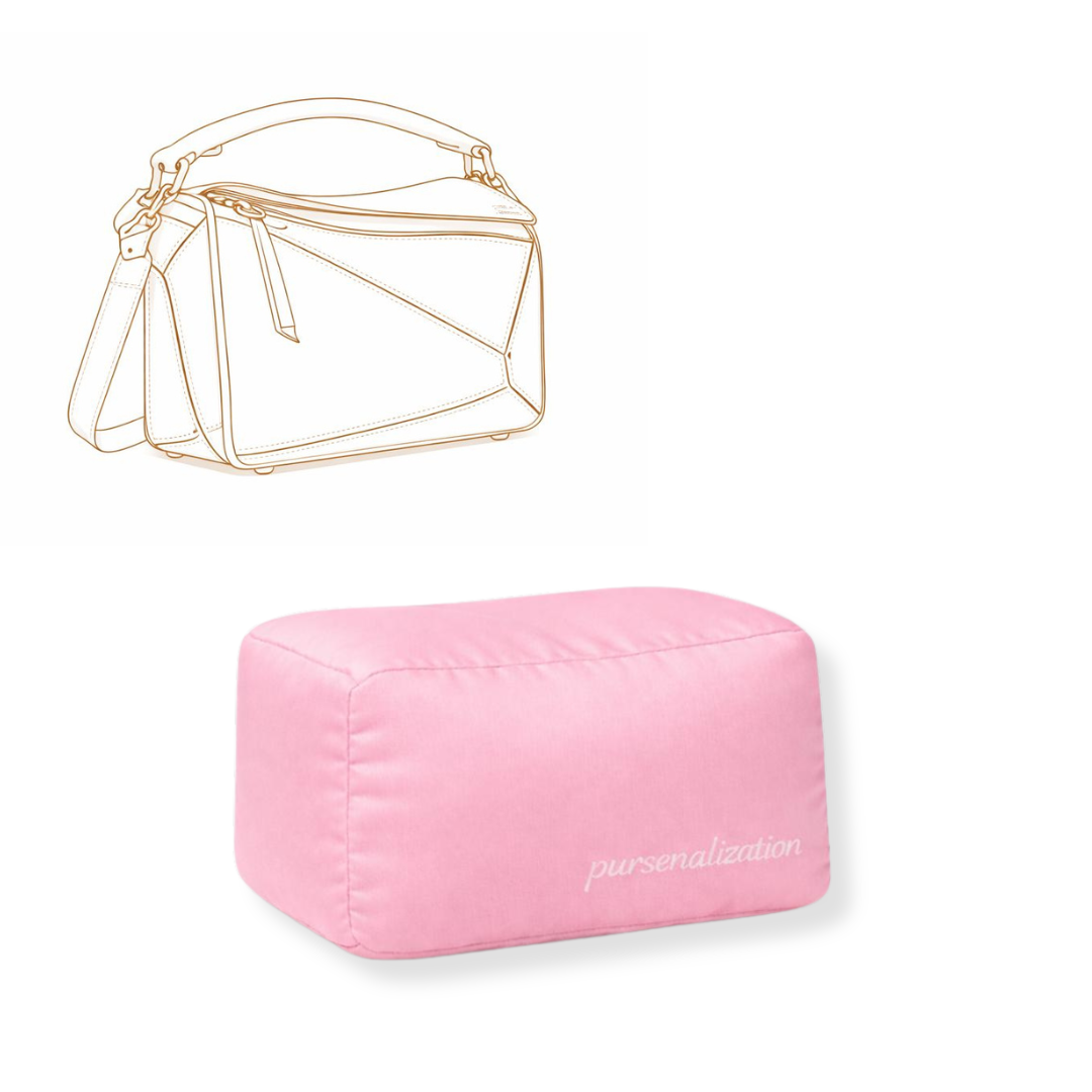 Bag Pillow — Satin & Microfiber Shape Support for Puzzle