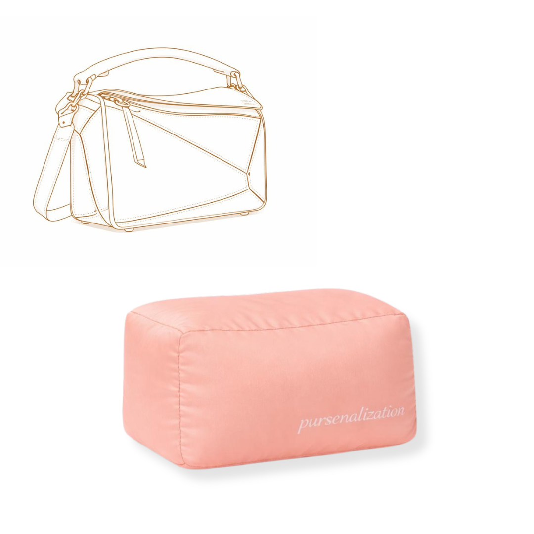 Bag Pillow — Satin & Microfiber Shape Support for Puzzle