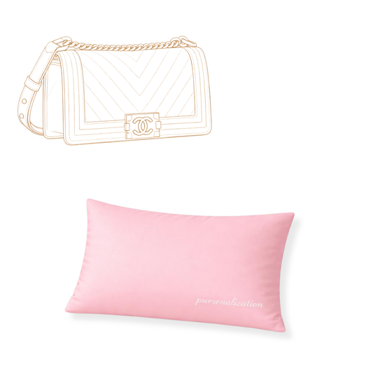 Bag Pillow — Satin & Microfiber Shape Support for Boy Flap