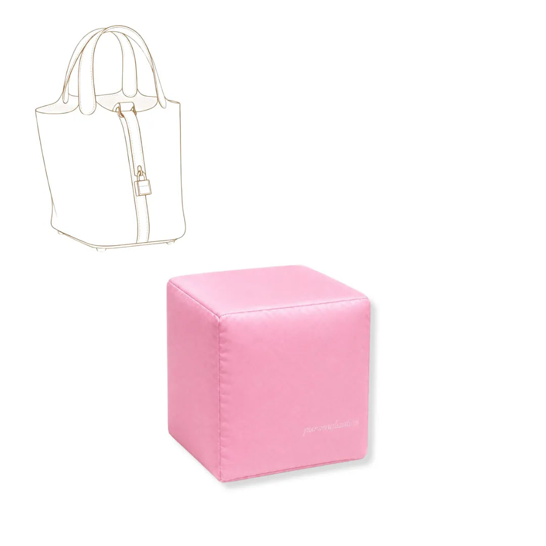 Bag Pillow — Satin & Microfiber Handbag Shaped Support for Picotin