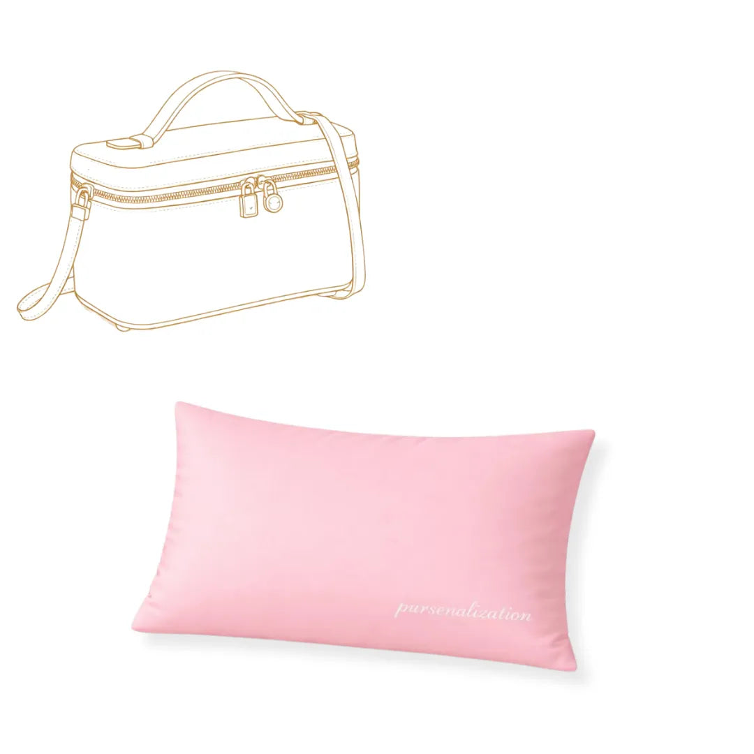 Bag Pillow — Satin & Microfiber Handbag Shaped Support for Extra Pocket