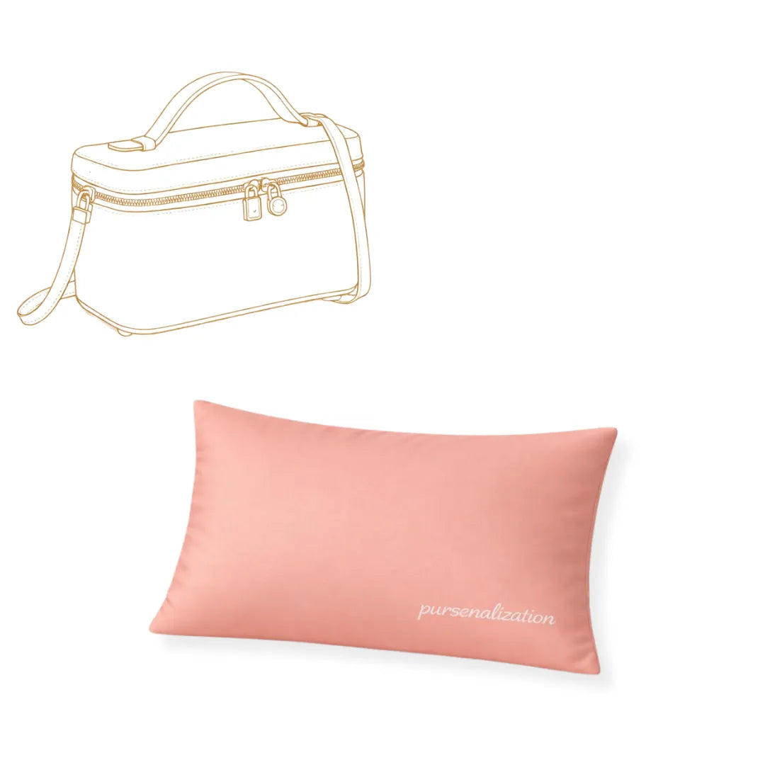 Bag Pillow — Satin & Microfiber Handbag Shaped Support for Extra Pocket