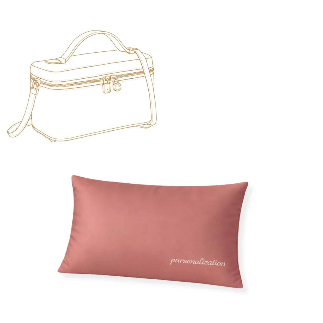 Bag Pillow — Satin & Microfiber Handbag Shaped Support for Extra Pocket