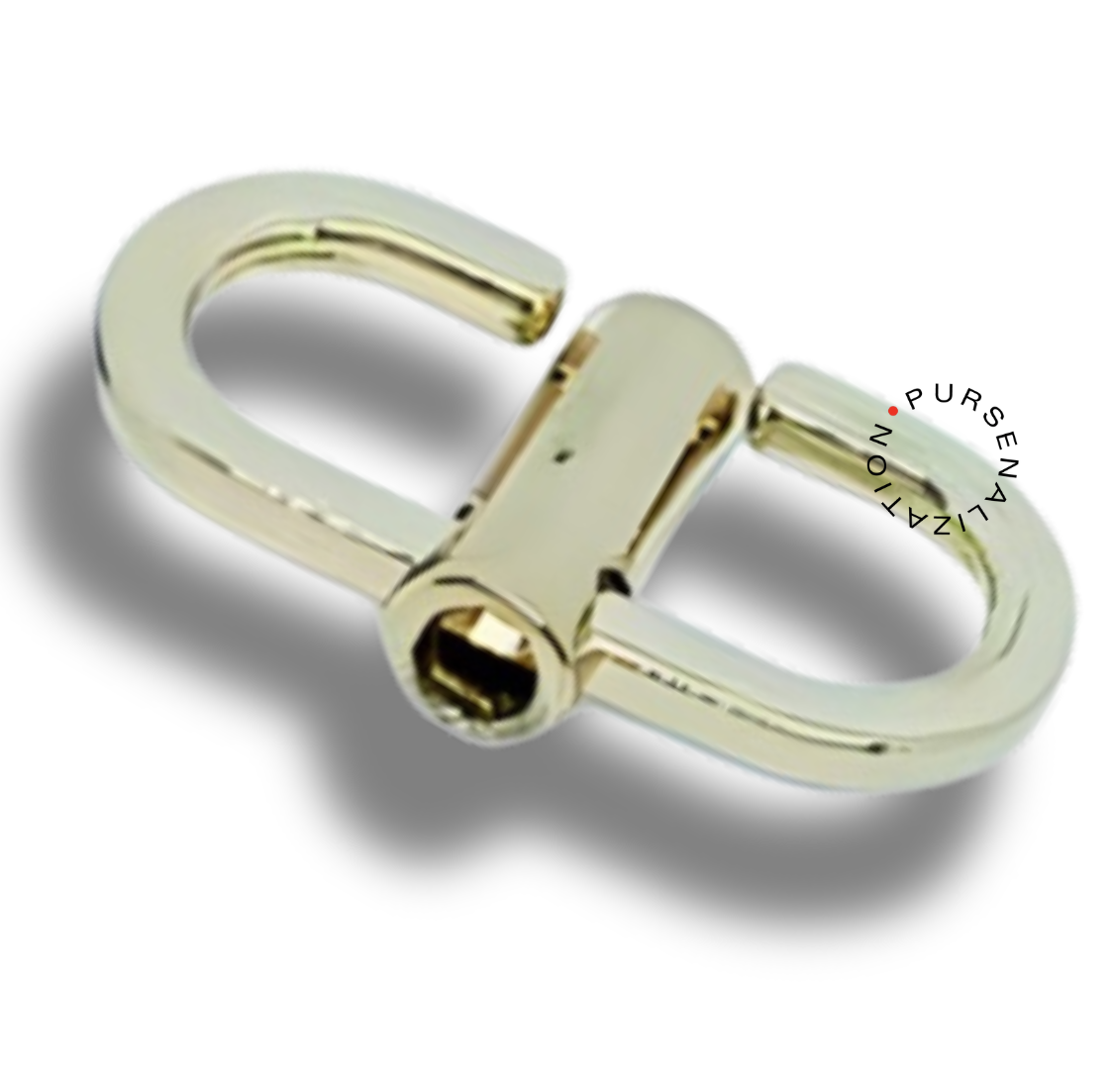 Adjustable Metal Buckle as Chain Shortener for Handbags