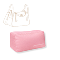 Bag Pillow — Satin & Microfiber Handbag Shaped Support for Lindy