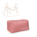 Bag Pillow — Satin & Microfiber Handbag Shaped Support for Lindy