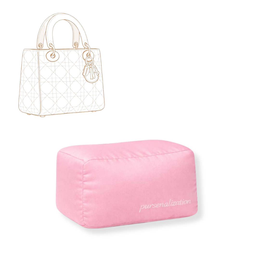 Bag Pillow — Satin & Microfiber Shape Support for Lady