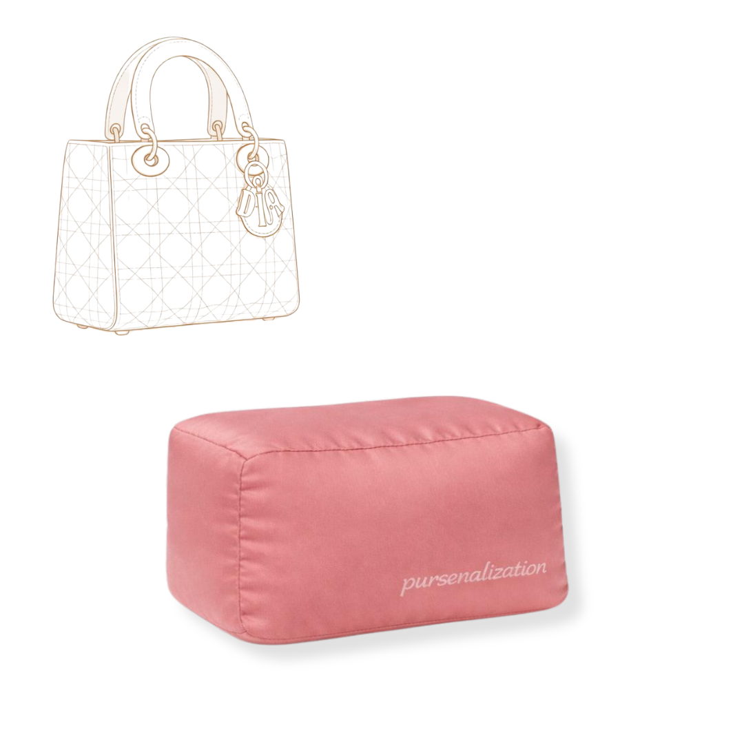 Bag Pillow — Satin & Microfiber Shape Support for Lady