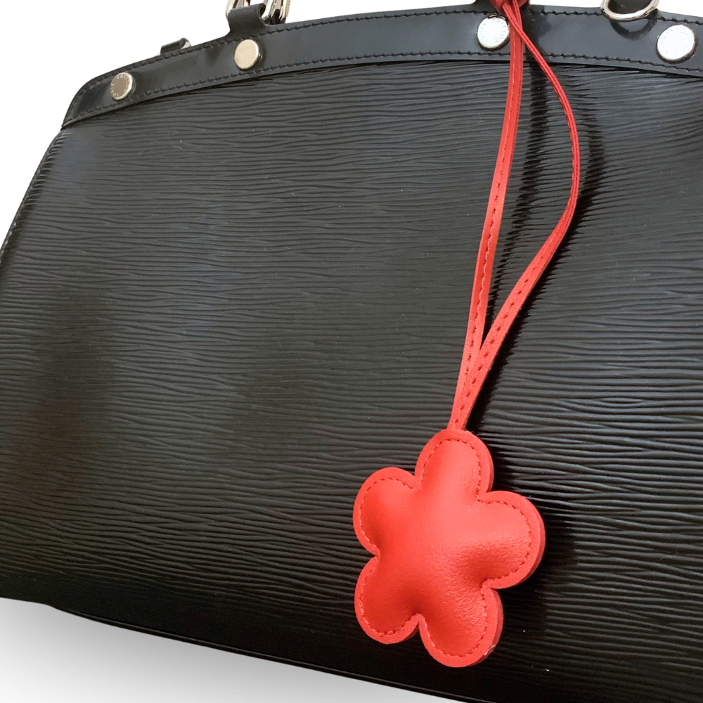 Fleur Leather Charm for Handbags