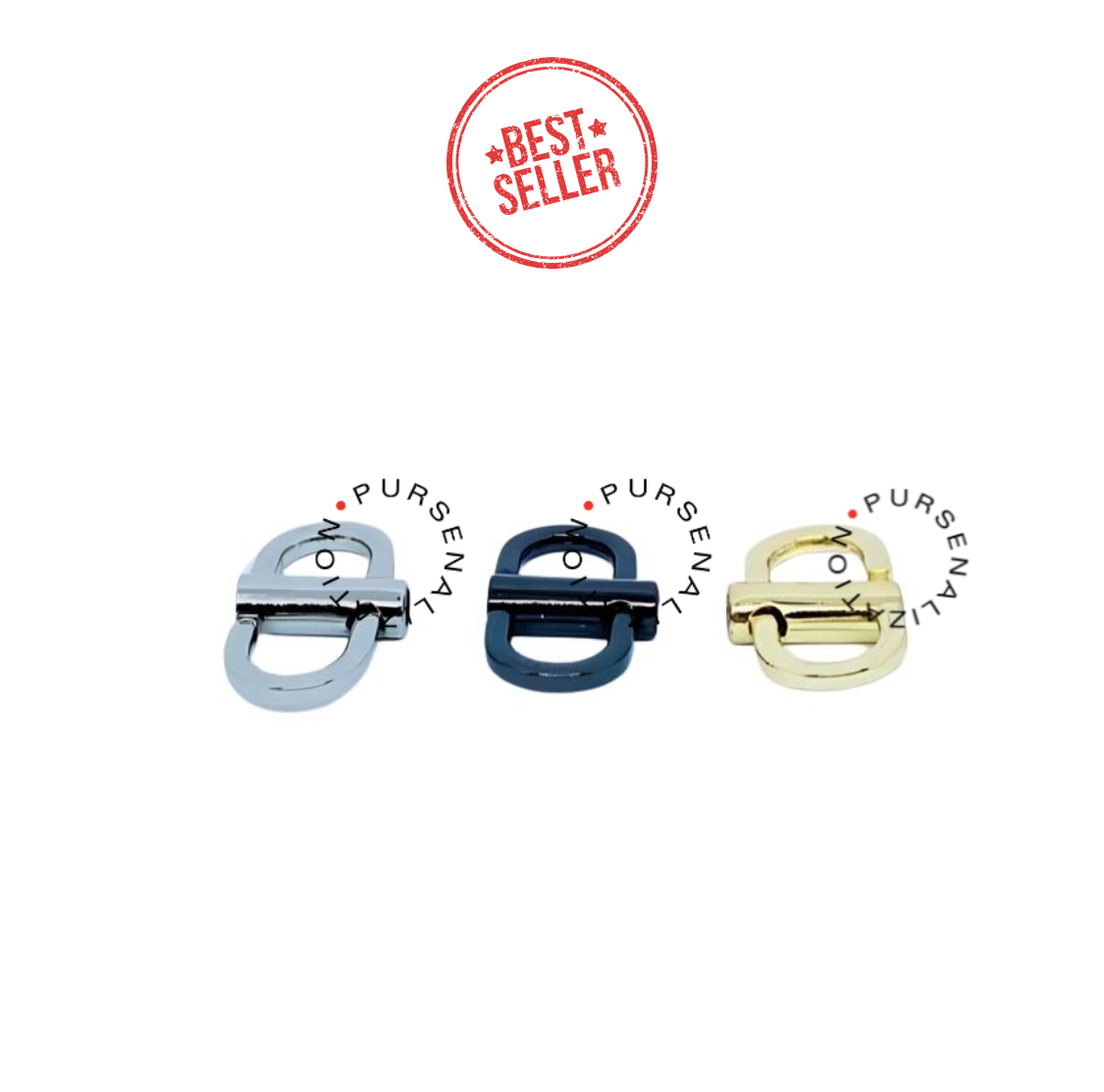 Chain Shortener for Handbag - Adjustable Metal Buckle