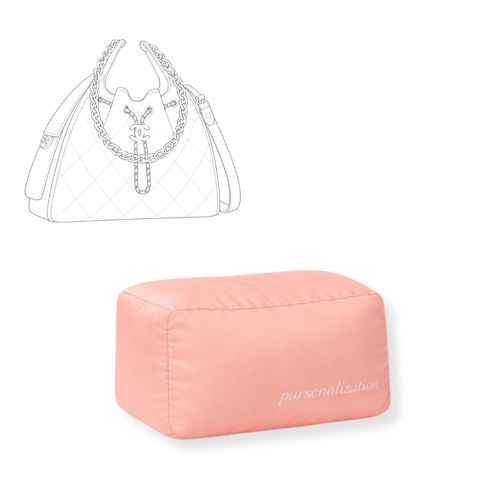 Bag Pillow — Satin & Microfiber Handbag Shaped Support for C25