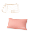 Bag Pillow — Satin & Microfiber Shape Support for Boy Flap