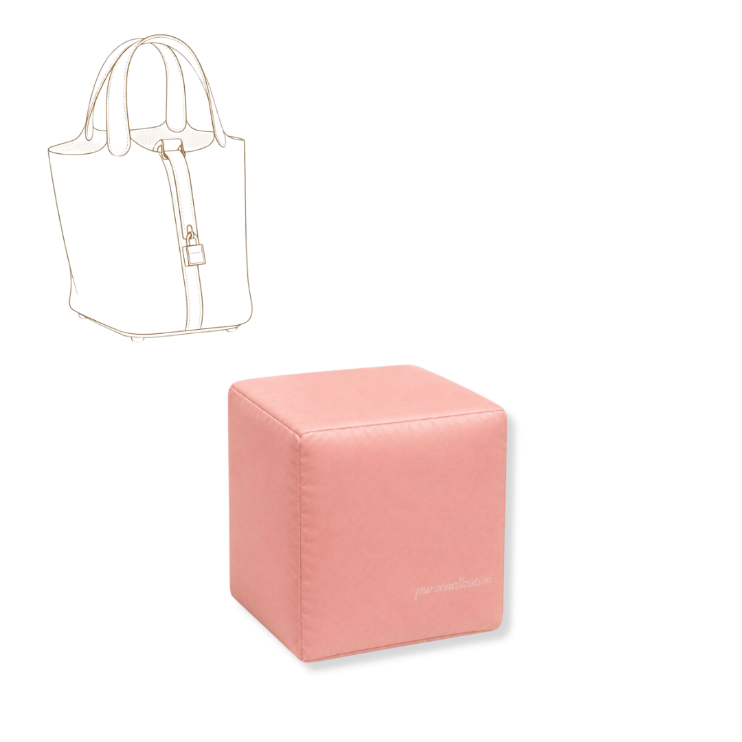 Bag Pillow — Satin & Microfiber Handbag Shaped Support for Picotin