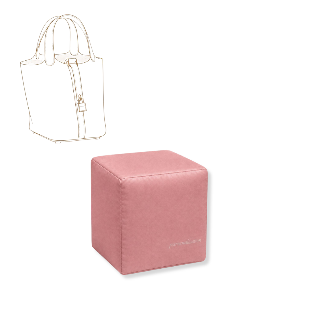 Bag Pillow — Satin & Microfiber Handbag Shaped Support for Picotin