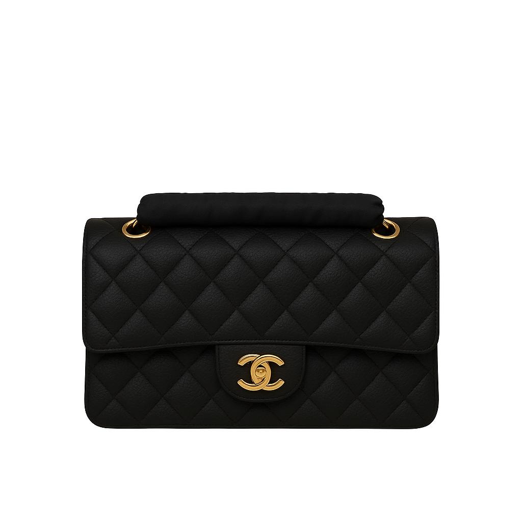 Satin Chain Wrap for Classic Flap