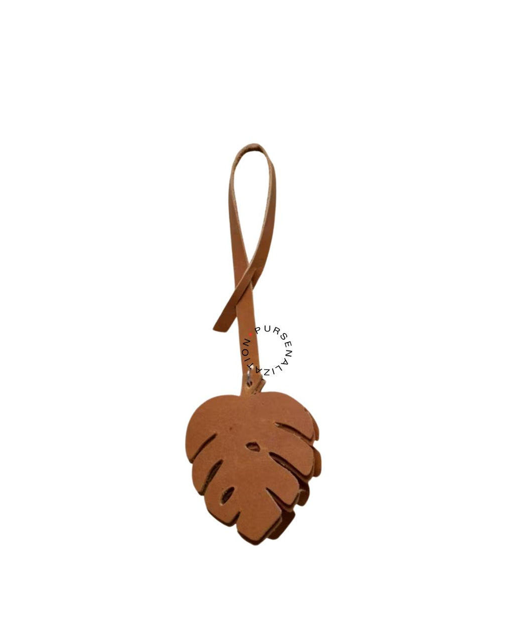 Botanique Leather Charm for Handbags 
