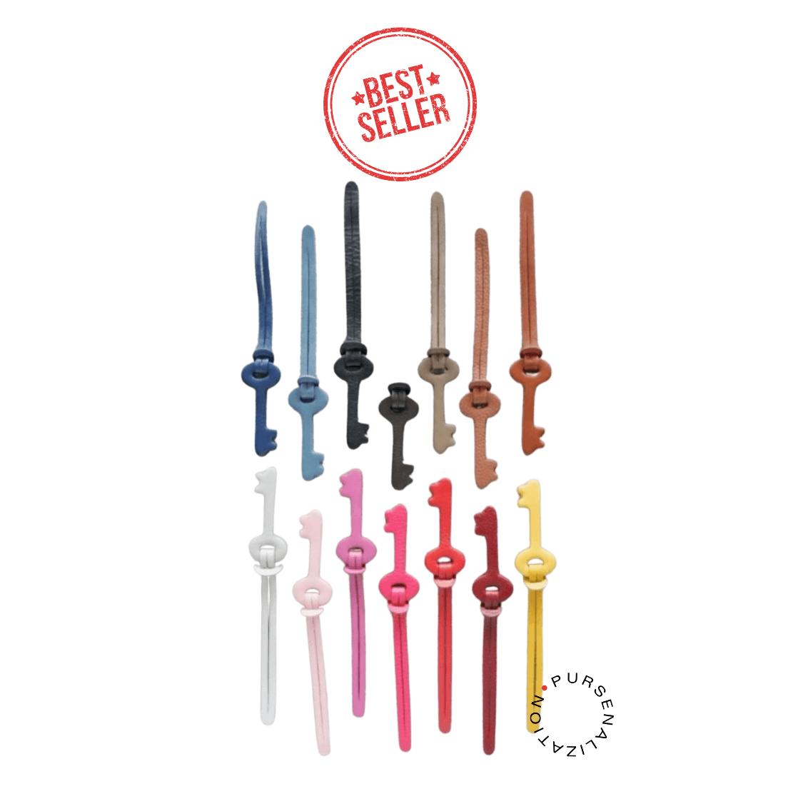 Key Leather Charm for Handbag - Bag Charm / Accessories