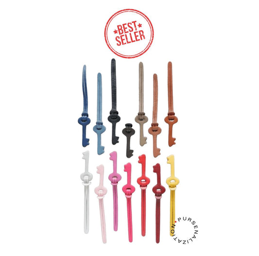 Key Leather Charm for Handbag - Bag Charm / Accessories