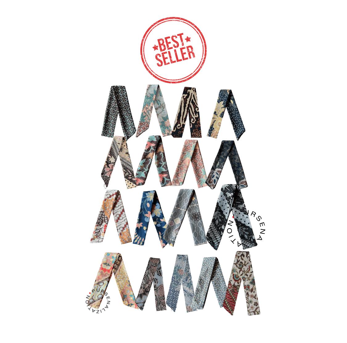 Handcrafted Batik Twilly for Handbags