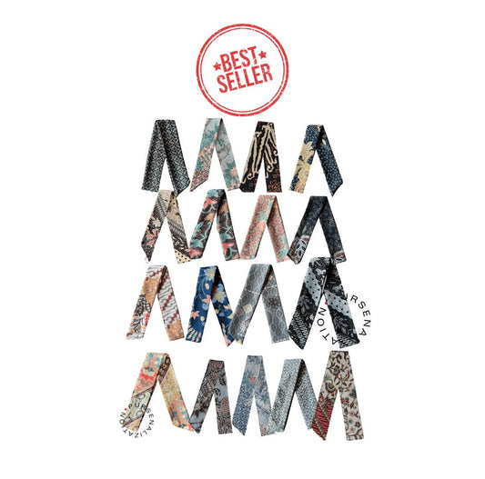 Handcrafted Batik Twilly for Handbags