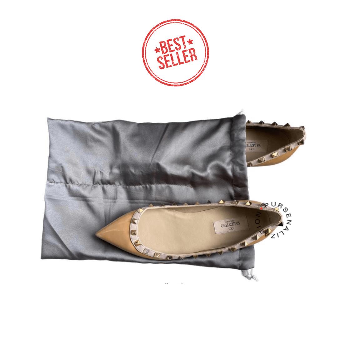 Satin Dust Bag for Flat Shoes - Protective Cover