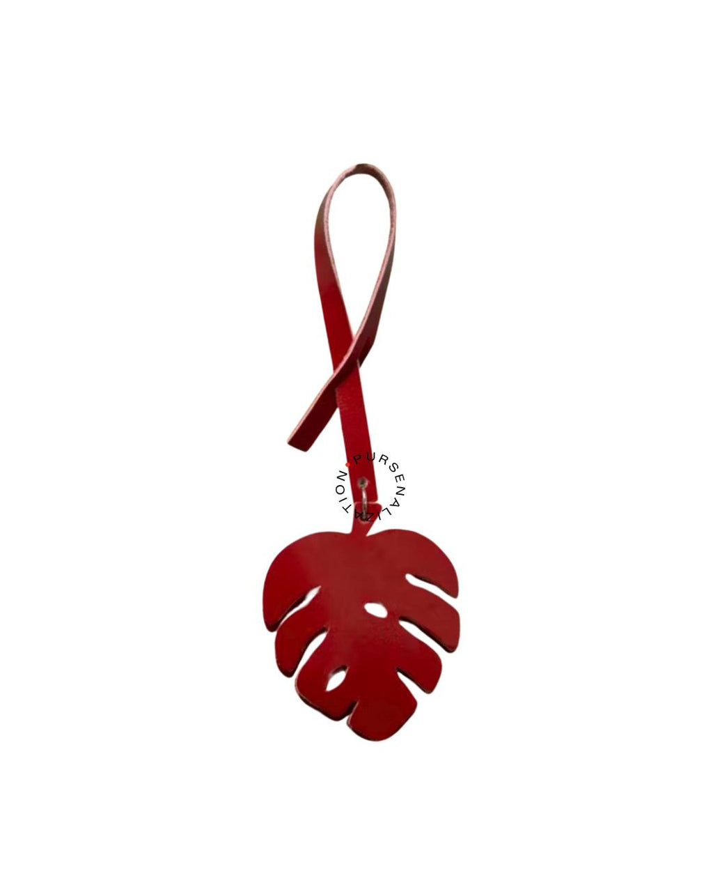 Botanique Leather Charm for Handbags